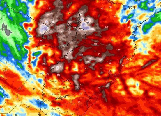 SC tem previsão de “tempestades severas” nos próximos dias